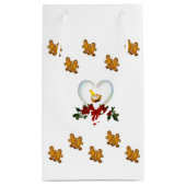 Sac cadeau Noël Homme en pain d'épices (Dos)