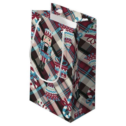 Sac cadeau Noël Panier (Dos Angle)