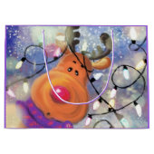 Sac Cadeau Noël Renne (Devant)