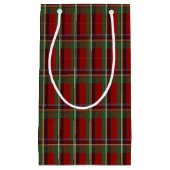 Sac cadeau Noël rouge et vert (Devant)