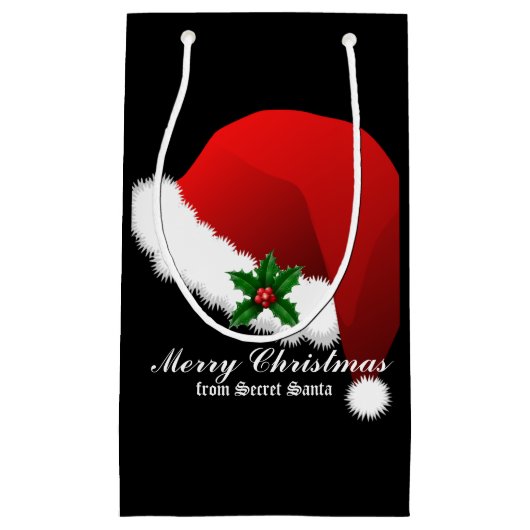 Sac cadeau Noël Secret Père Noël (Devant)