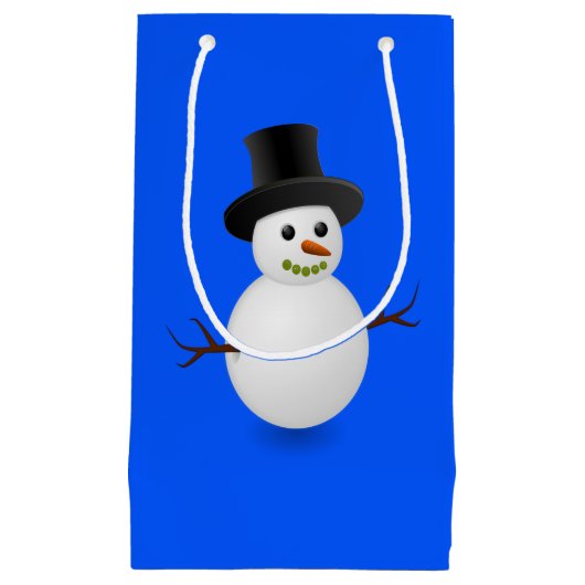 Sac cadeau Noël Snowman (Devant)