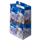 Sac cadeau Noël Snowman (Devant Angle)