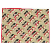 Sac cadeau Noël Snowmen (Dos)