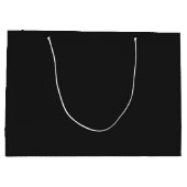 Sac cadeau noir coloré Good Vibes Only (Dos)