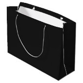 Sac cadeau noir coloré Good Vibes Only (Dos Angle)