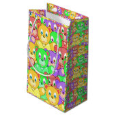 Sac cadeau Nounours colorés (Dos Angle)