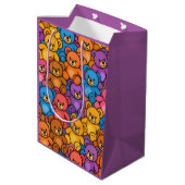 Sac cadeau Nounours lumineux (Dos Angle)