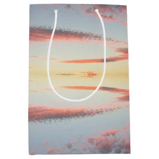 Sac cadeau - Nuages couchés de soleil (Devant)