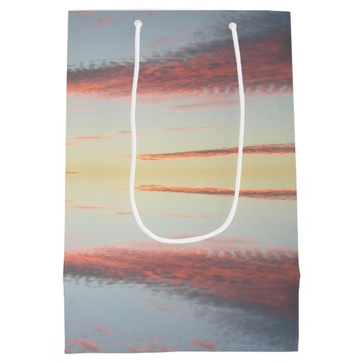 Sac cadeau - Nuages couchés de soleil (Dos)