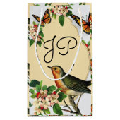 Sac cadeau Oiseau Vintage (Dos)