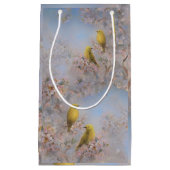 Sac Cadeau Oiseaux Jaunes (Devant)