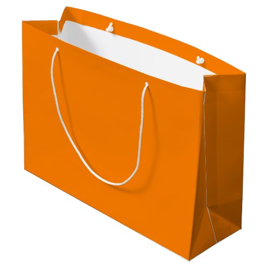 Sac cadeau Orange (Dos Angle)