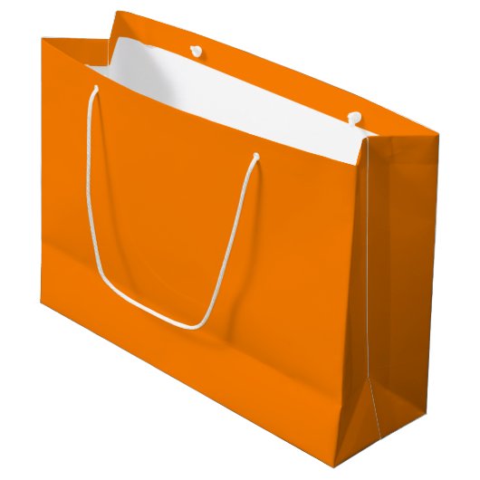 Sac cadeau Orange (Devant Angle)