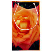 Sac cadeau Orange Rose photo (Dos)