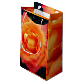Sac cadeau Orange Rose photo (Dos Angle)