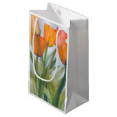 Sac cadeau Orange Tulip (Devant Angle)