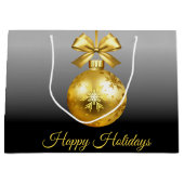 Sac cadeau Ornament Or (Devant)