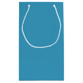 Sac cadeau ornemental Bleu Fancy (Dos)