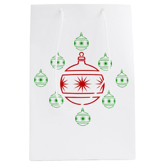 Sac cadeau - Ornements de vacances (Devant)