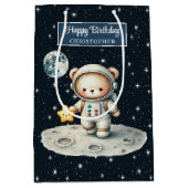 Sac cadeau Ours de l'Espace Personnalisé pour Anni (Devant)