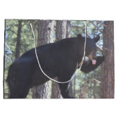 Sac cadeau Ours Noir (Dos)