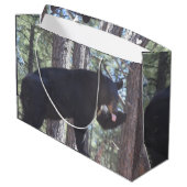 Sac cadeau Ours Noir (Dos Angle)