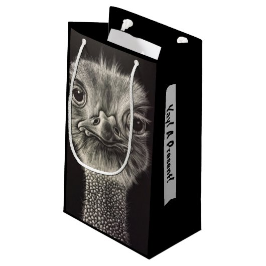 Sac cadeau Ozzie Ostrich (Dos Angle)