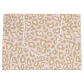 Sac cadeau Palest Pink Leopard (Devant)