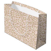 Sac cadeau Palest Pink Leopard (Dos Angle)