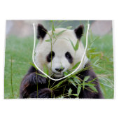 Sac cadeau Panda géant photo, animaux 0185. (Devant)