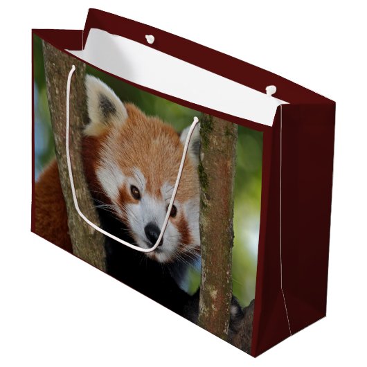 Sac cadeau Panda Portrait (Devant Angle)