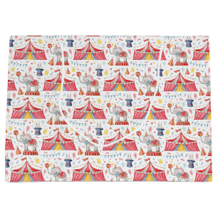 Sac Cadeau Papier d'emballage Grand Chapiteau de la Foire du 