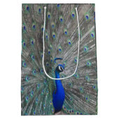 SAC CADEAU PAPIER PHOTO PEACOCK (Dos)