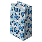 Sac cadeau Papillon bleu (Dos Angle)