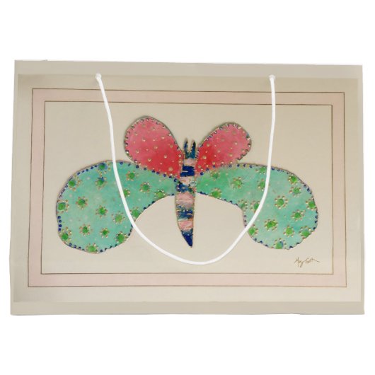 Sac cadeau papillon Dottie (Dos)