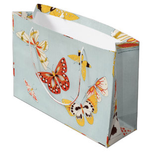 SAC CADEAU PAPILLONS JAPONAIS DANS L'AQUA