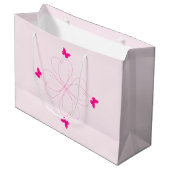Sac cadeau Papillons volants (Devant Angle)