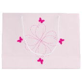 Sac cadeau Papillons volants (Dos)