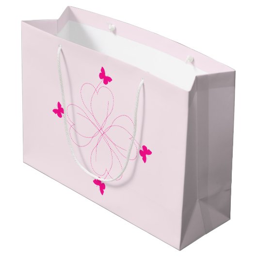 Sac cadeau Papillons volants (Dos Angle)
