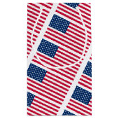 Sac cadeau Patriotic American Flags (Dos)