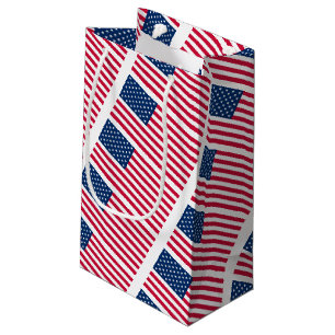 Sac cadeau Patriotic American Flags