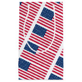 Sac cadeau Patriotic American Flags (Devant)