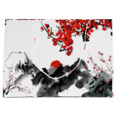 Sac cadeau paysage japonais (Devant)