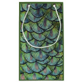 Sac cadeau Peacock Feathers (Dos)