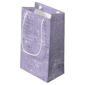 Sac cadeau Pearly Purple (Dos Angle)