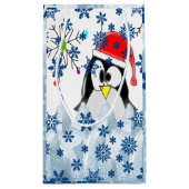 Sac cadeau Penguin de Noël (Dos)