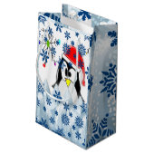 Sac cadeau Penguin de Noël (Dos Angle)