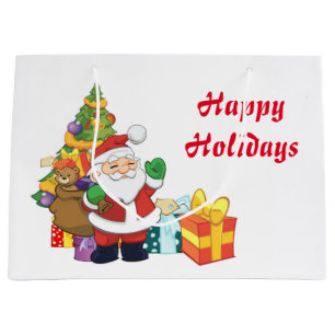 Sac cadeau père Noël