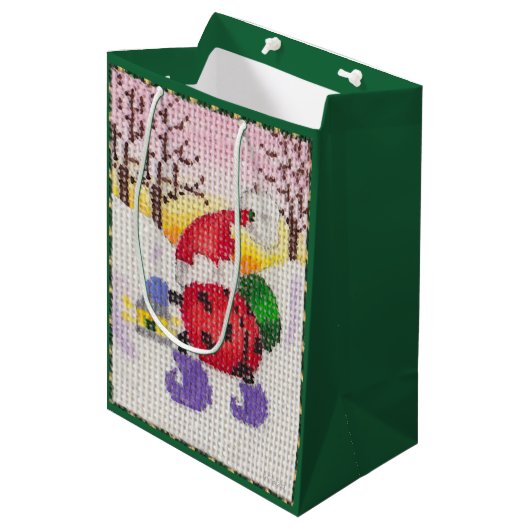 Sac cadeau père Noël Beetle (Devant Angle)